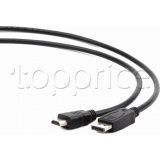 Фото Кабель DisplayPort -> HDMI Cablexpert 1 м (CC-DP-HDMI-1M)