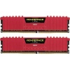 Фото товара Модуль памяти Corsair DDR4 16GB 2x8GB 3000MHz Vengeance LPX Red (CMK16GX4M2B3000C15R)