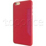 Фото Чехол для iPhone 6 Plus/6S Plus Ozaki O!coat 0.4+ Pocket Red (OC597RD)