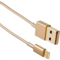 Фото Кабель USB -> Lightning Drobak 1 м Gold (215341)