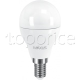 Фото Лампа Maxus LED G45 6W 220V E14 (1-LED-543)