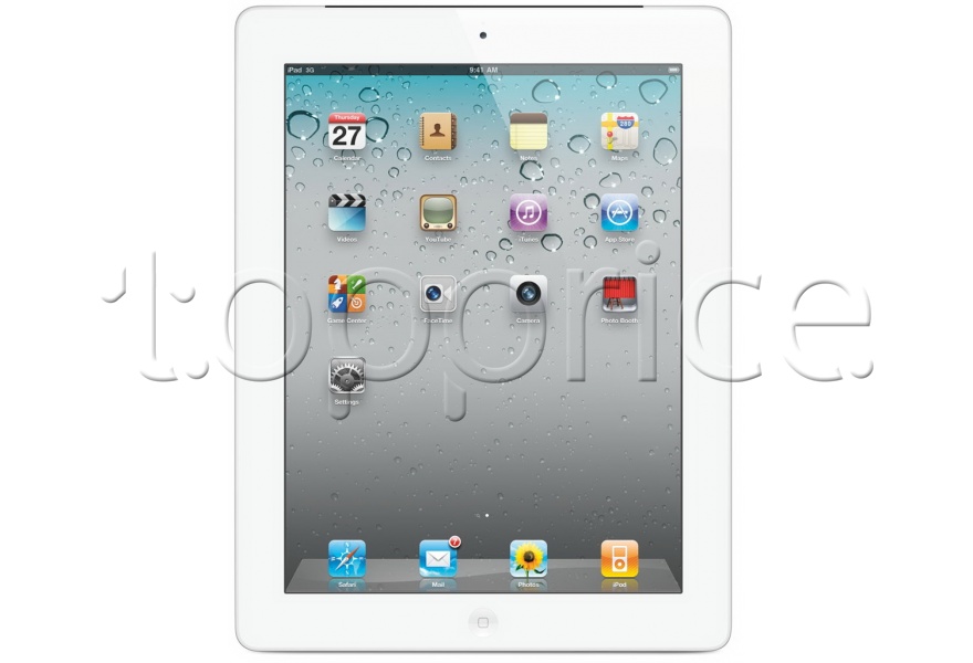 Фото Планшет Apple iPad 2 16GB Wi-Fi 3G White (MC982ZP/A)