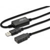 Фото товара Кабель USB2.0 AM -> AF Digitus 10 м Black (DA-73100-1)