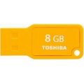 Фото USB флеш накопитель 8GB Toshiba MIKAWA U201 Yellow (THN-U201Y0080M4)