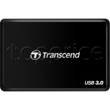 Фото Кардридер USB3.2 Gen1 Transcend Black (TS-RDF2)