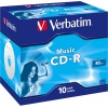 Фото товара CD-R Verbatim Music 700Mb 16x (10 Pack Jewel Box) (43365)