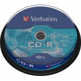 Фото CD-R Verbatim Extra 700Mb 52x (10 Pack Cakebox) (43437)