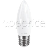 Фото Лампа Global LED C37 CL-F 5W 220V E27 AP (1-GBL-131)