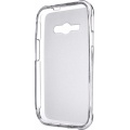 Фото Чехол для Samsung Galaxy J1 Ace J110H/DS Drobak Elastic PU White Clear (216969)