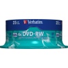 Фото товара DVD-RW Verbatim Matt Silver 4.7Gb 4x (25 Pack Cakebox) (43639)