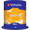 Фото товара DVD-R Verbatim Matt Silver 4.7Gb 16x (100 Pack Cakebox) (43549)