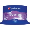 Фото товара DVD+R Verbatim Matt Silver 4.7Gb 16x (50 Pack Cakebox) (43550)