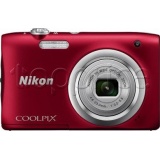 Фото Цифровая фотокамера Nikon Coolpix A100 Red (VNA972E1)