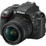 Фото Цифровая фотокамера Nikon D3300 Kit AF-P 18-55 VR (VBA390K008)