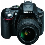 Фото Цифровая фотокамера Nikon D5300 Kit AF-P 18-55 VR (VBA370K007)