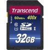 Фото товара Карта памяти SDHC 32GB Transcend UHS-I Premium 400X (TS32GSDU1)