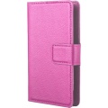 Фото Чехол для смартфона 4.2"-4.8" Vellini Smart Book Pink (215389)