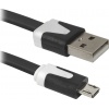 Фото товара Кабель USB2.0 AM -> micro-USB Defender USB08-03P 1 м (87475)