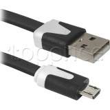 Фото Кабель USB2.0 AM -> micro-USB Defender USB08-03P 1 м (87475)