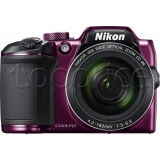 Фото Цифровая фотокамера Nikon Coolpix B500 Purple (VNA952E1)