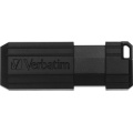 Фото USB флеш накопитель 64GB Verbatim Store'n'Go Pin Stripe Black (49065)