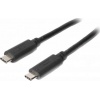 Фото товара Кабель USB3.2 Gen2 Type C -> USB Type C Cablexpert 1 м Black (CCP-USB3.1-CMCM-1M)