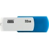 Фото товара USB флеш накопитель 32GB GoodRam UCO2 Blue/White (UCO2-0320MXR11)