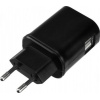 Фото товара Сетевое З/У Kit EU 2xUSB Mains Charger 3.1A Black (USBMCEU3A)