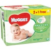 Фото товара Салфетки влажные для младенцев Huggies Natural Care 3 x 56 шт. (5029053550176)