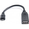 Фото товара Кабель OTG USB2.0 AF/micro-USB REAL-EL 0.1 м Black