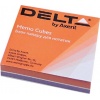Фото товара Бумага для заметок Delta by Axent Color 80x80x20 мм Glued (D8022)