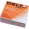 Фото товара Бумага для заметок Delta by Axent Mix 80x80x20 мм Glued (D8012)