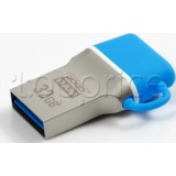 Фото USB Type-C флеш накопитель 32GB GoodRam ODD3 Blue (ODD3-0320B0R11)