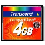 Фото Карта памяти Compact Flash 4GB Transcend 133X (TS4GCF133)