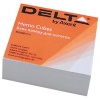 Фото товара Бумага для заметок Delta by Axent White 80x80x20 мм Unglued (D8001)