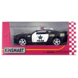 Фото Автомодель Kinsmart Chevrolet Camaro (Police) 2014 1:38 (KT5383WP)