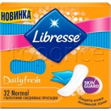 Фото Женские гигиенические прокладки Libresse Daily Fresh Normal 32 шт. (7322540758191)