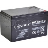 Фото Батарея Matrix 12V 12 Ah (NP12-12)