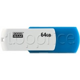 Фото USB флеш накопитель 64GB GoodRam UCO2 Blue/White (UCO2-0640MXR11)