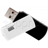 Фото USB флеш накопитель 128GB GoodRam UCO2 Black/White (UCO2-1280KWR11)