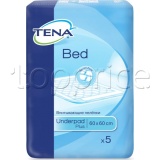 Фото Пеленки для младенцев Tena Bed Plus 60x60 см 5 шт. (7322540247893/7322540801910)
