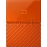 Фото Жесткий диск USB 1TB WD My Passport Orange (WDBYNN0010BOR-WESN)