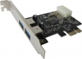 Фото Контроллер PCI-E Dynamode USB3.2 Gen1 USB30-PCIE-2 2 порта