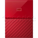Фото Жесткий диск USB 3TB WD My Passport Red (WDBYFT0030BRD-WESN)