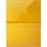 Фото Жесткий диск USB 1TB WD My Passport Yellow (WDBYNN0010BYL-WESN)