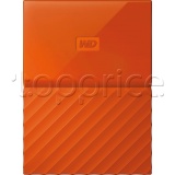 Фото Жесткий диск USB 4TB WD My Passport Orange (WDBYFT0040BOR-WESN)