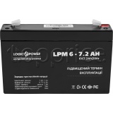 Фото Батарея LogicPower 6V 7.2 Ah (LPM 6-7.2 AH) (3859)