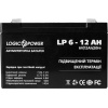 Фото товара Батарея LogicPower 6V 12 Ah (LP 6-12 AH) (2572)