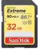 Фото товара Карта памяти SDHC 32GB SanDisk Extreme UHS-I U3 (SDSDXVE-032G-GNCIN)