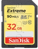 Фото Карта памяти SDHC 32GB SanDisk Extreme UHS-I U3 (SDSDXVE-032G-GNCIN)